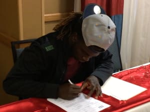 Martin makes it official, signs with Hogs