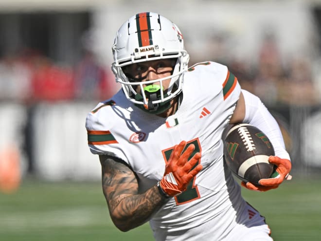 Miami Football: WR Xavier Restrepo's full circle moment ahead of Syracuse