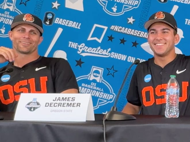 Oregon State Baseball Talks Win Over USC To Advance To Super Regionals