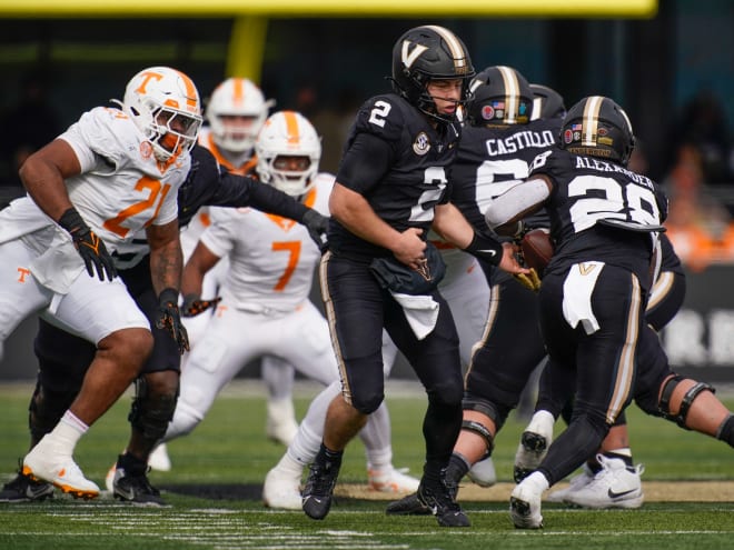 Offensive report card: Vanderbilt vs Tennessee