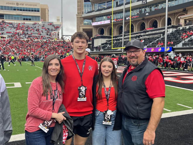 Four-star TE Matt Ludwig returns for another visit to Texas Tech