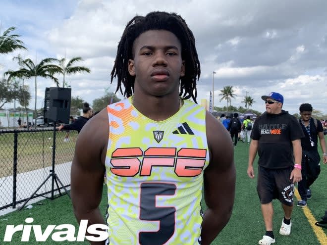 Florida 2024 four-star DB Fred Gaskin shares list of possible officials