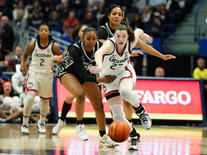 No. 2 UConn Women’s Hoops’ tight defense downs Hoyas in Big East Opener