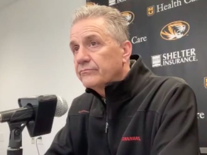 VIDEO: John Calipari postgame - Missouri 83, Arkansas 65