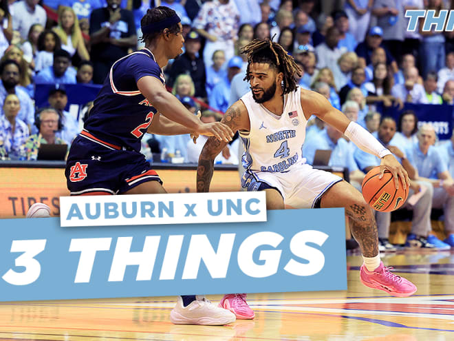 3 Things From UNC's Loss to Auburn in Maui