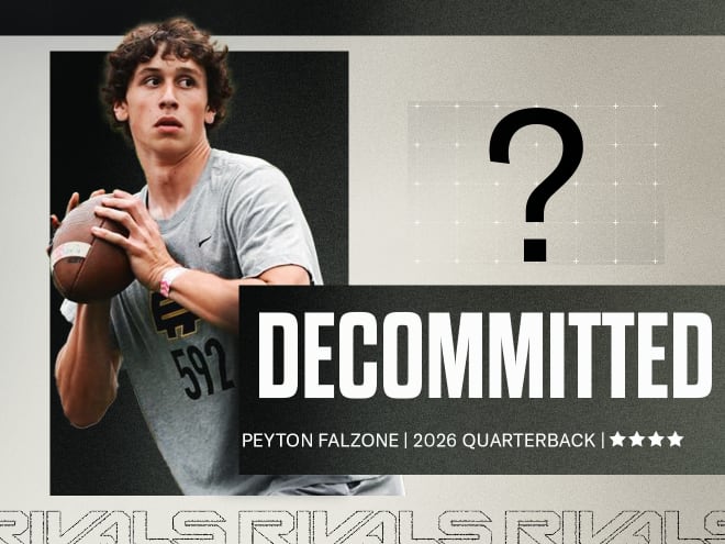 2026 four-star QB Peyton Falzone discusses decommitment from Virginia Tech