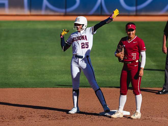 RECAP: No. 13 Arizona wins opening game of the Tucson Regional