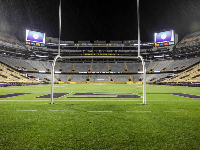 Will weather affect No. 11 Alabama's matchup at No. 15 LSU?