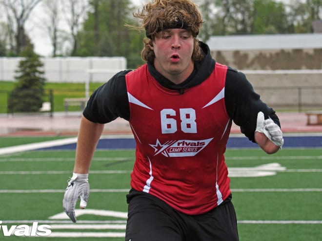 The latest with four-star OL Luke Burgess
