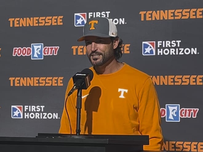 WATCH: Tony Vitello previews Tennessee baseball's opening series