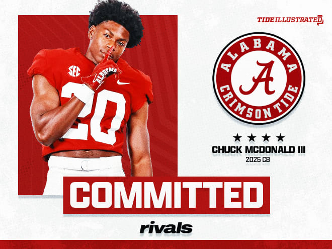 Alabama lands pledge from four-star CB Chuck McDonald