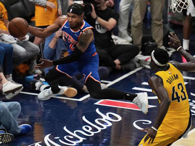 McBride plays a key role in helping the Knicks' game three win