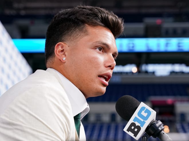 WATCH: Interview with Ducks QB Dillon Gabriel at Big Ten Media Days