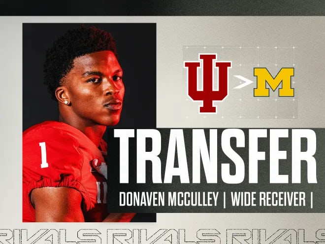 Michigan lands commitment from transfer WR Donaven McCulley