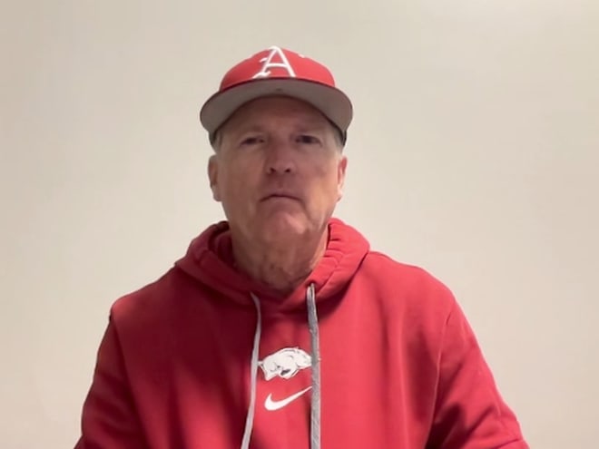 WATCH: Dave Van Horn postgame - Arkansas 12, Ole Miss 9