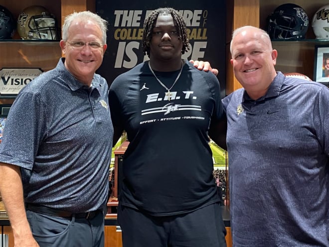 Kahlil House loved his UCF visit for Bounce House Weekend