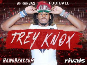 Arkansas lands Rivals100 wide receiver Trey Knox