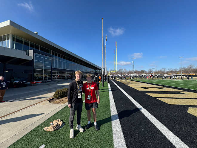 Jett Goldsberry wowed by "energy" of Purdue spring practice on visit