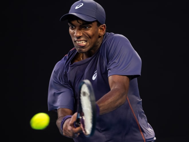 Former Stanford star Nishesh Basavareddy makes Australian Open debut