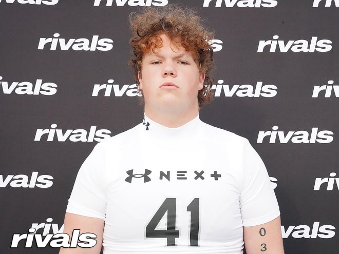 Rivals250 OL Breck Kolojay reconnects with Buff staff at Colorado