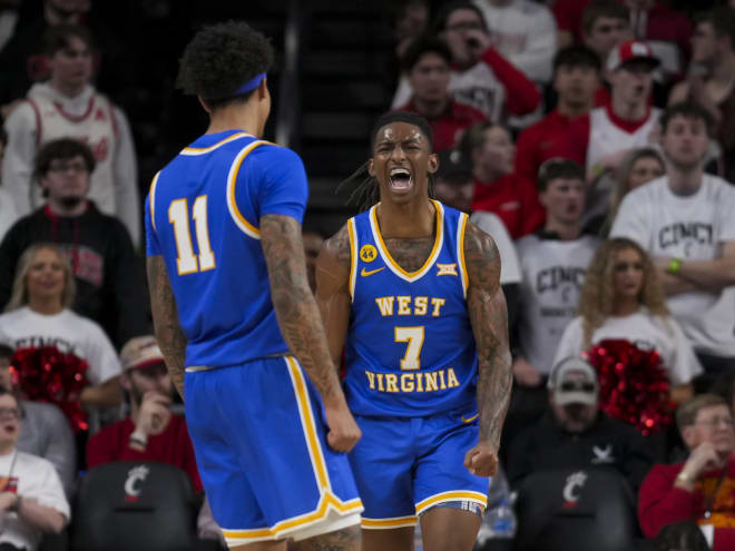 WVU in full control as they break losing streak in win over Cincinnati