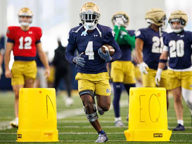 Football Never Sleeps: Recalibrating Notre Dame's spring position battles