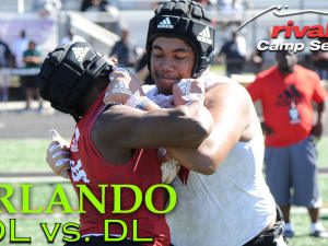 RCS Orlando: OL vs. DL 1-on-1s