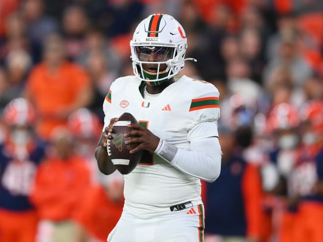 New AP Poll: Canes drop six spots after loss to Syracuse, ranked 14th