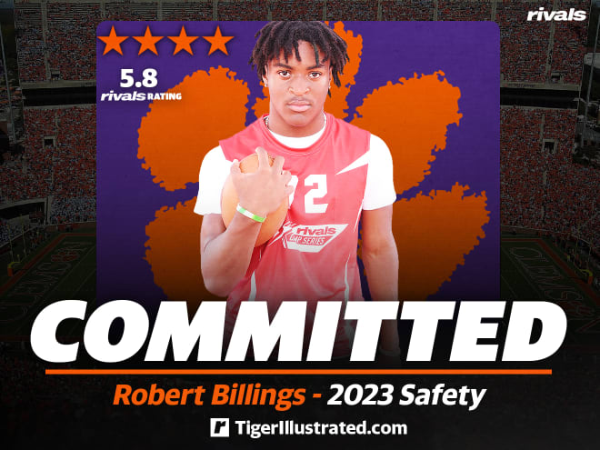 Georgia four-star DB Robert Billings covers Clemson Tigers commitment