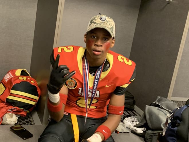Recruitment of 2023 DB Braylon Johnson starts off with a bang