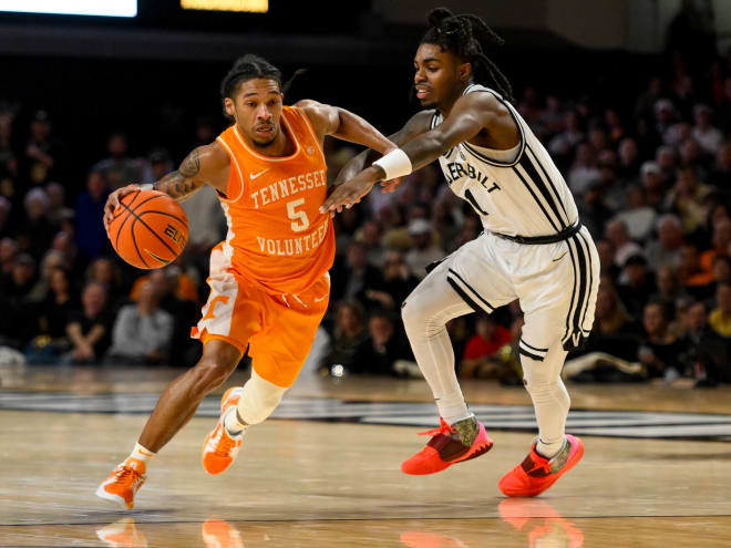 No. 5 Tennessee vs. Vanderbilt: Game information, lineups, notes