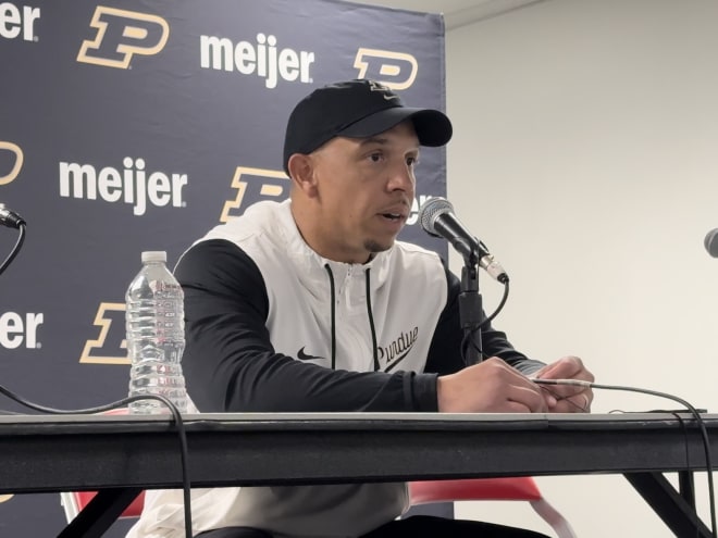 VIDEO: Ryan Walters, Purdue players on 45-0 Ohio State loss