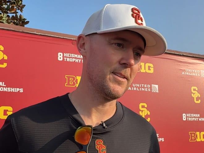 Everything USC coach Lincoln Riley said Tuesday of Maryland week