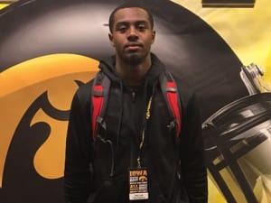 2018 safety lands offer at Iowa junior day