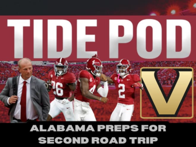 Tide Pod: Newly crowned No. 1 Alabama travels to face Vanderbilt