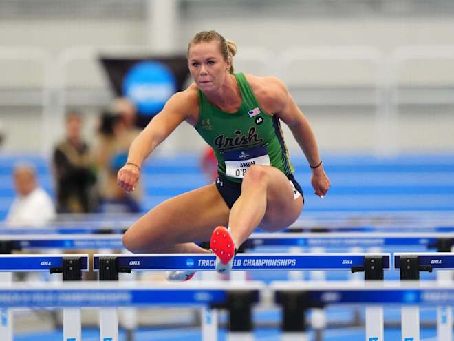 Notre Dame's Jadin O'Brien wins third NCAA Championship in pentathlon