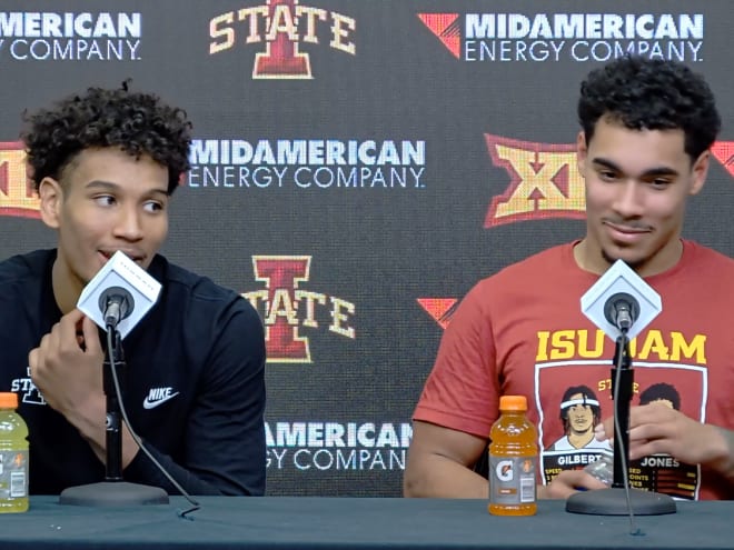 VIDEO: Iowa State players talk 82-59 victory over Utes