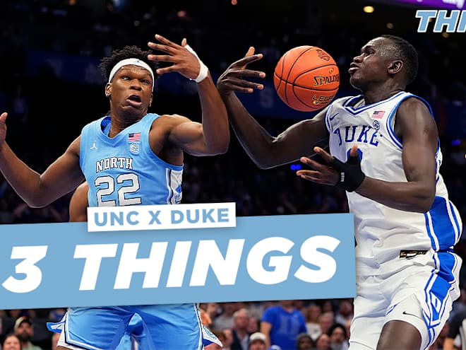 3 Things From UNC's 74-71 ACC Tourney Loss To Duke