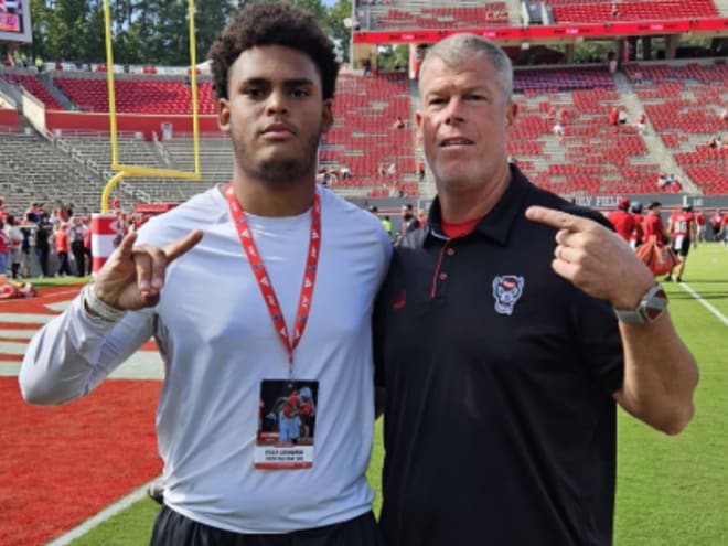 Tackle Tyler Chukuyem has productive trip to NC State