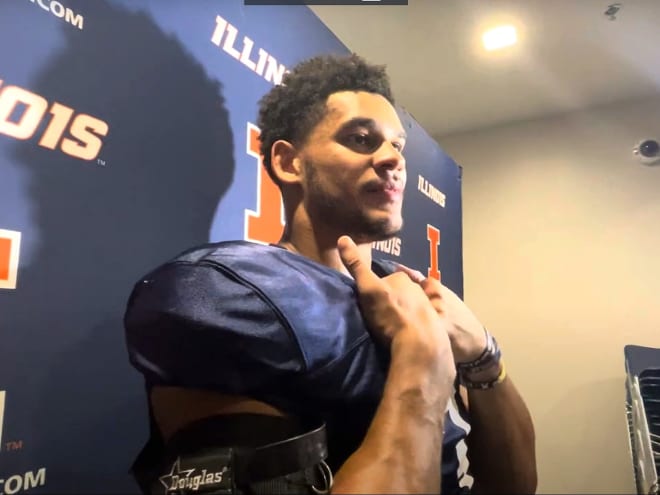 Watch: Illini running back Kaden Feagin