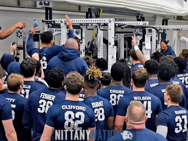 Penn State Football player weight updates as spring practices begin