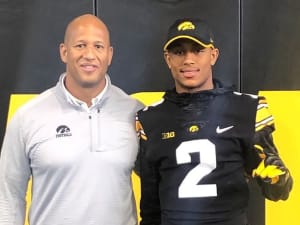 Four-star safety Antonio Johnson visits Iowa