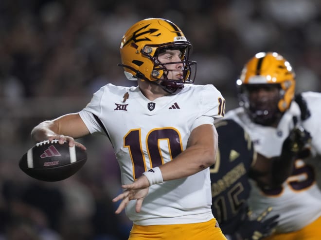 Sam Leavitt bounces back to keep the Sun Devils undefeated