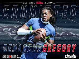 Ole Miss lands commitment from 4-star WR Demarcus Gregory