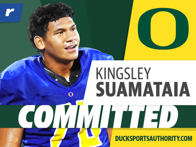 Rivals100 OT Kingsley Suamataia commits to Oregon