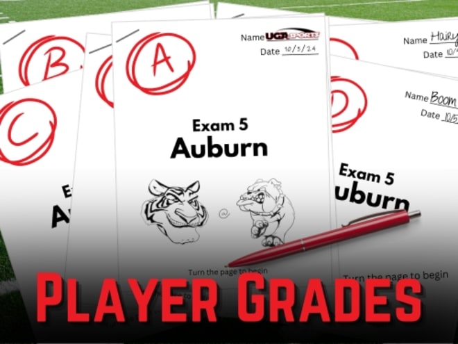 Georgia Player Grades: UGA vs. Auburn