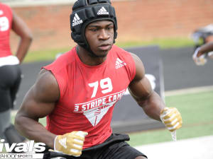 The Latest With Notre Dame And  Rivals250 LB Osita Ekwonu 