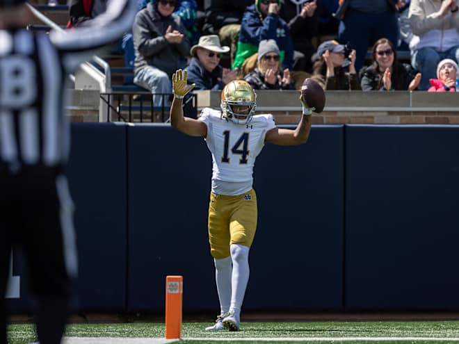 Who's next for Notre Dame football at wide receiver?