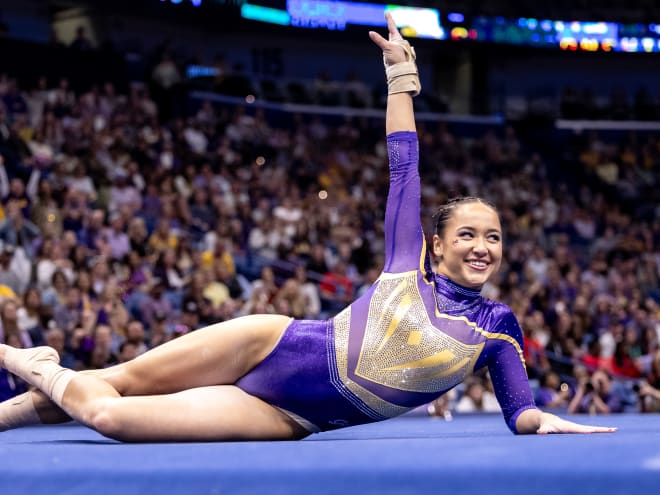 LSU Gymnastics opens 2025 with a dominant win over Iowa State