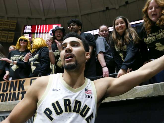 Matt Painter and Trey Kaufman-Renn talk Purdue at Illinois